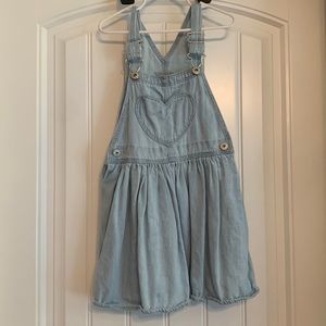 Oshkosh blue Jean overall dress